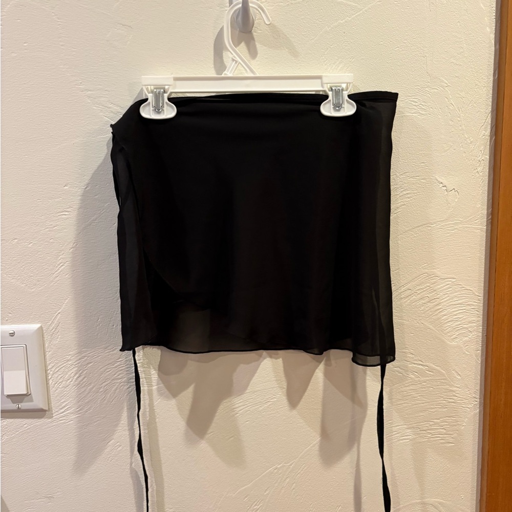 Elegant Black Women's ballet Skirt